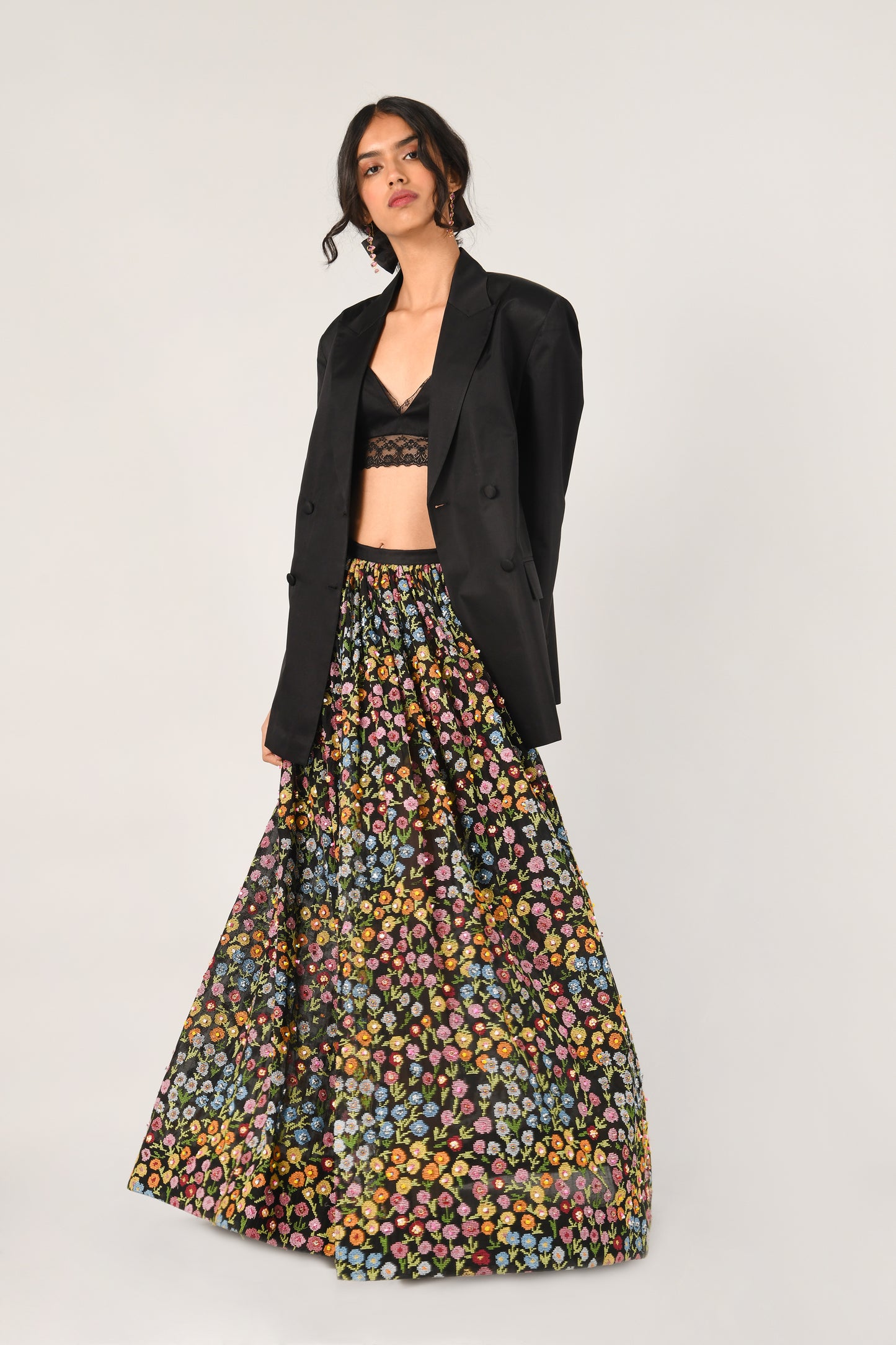 JEKYLL EMBROIDERED SKIRT