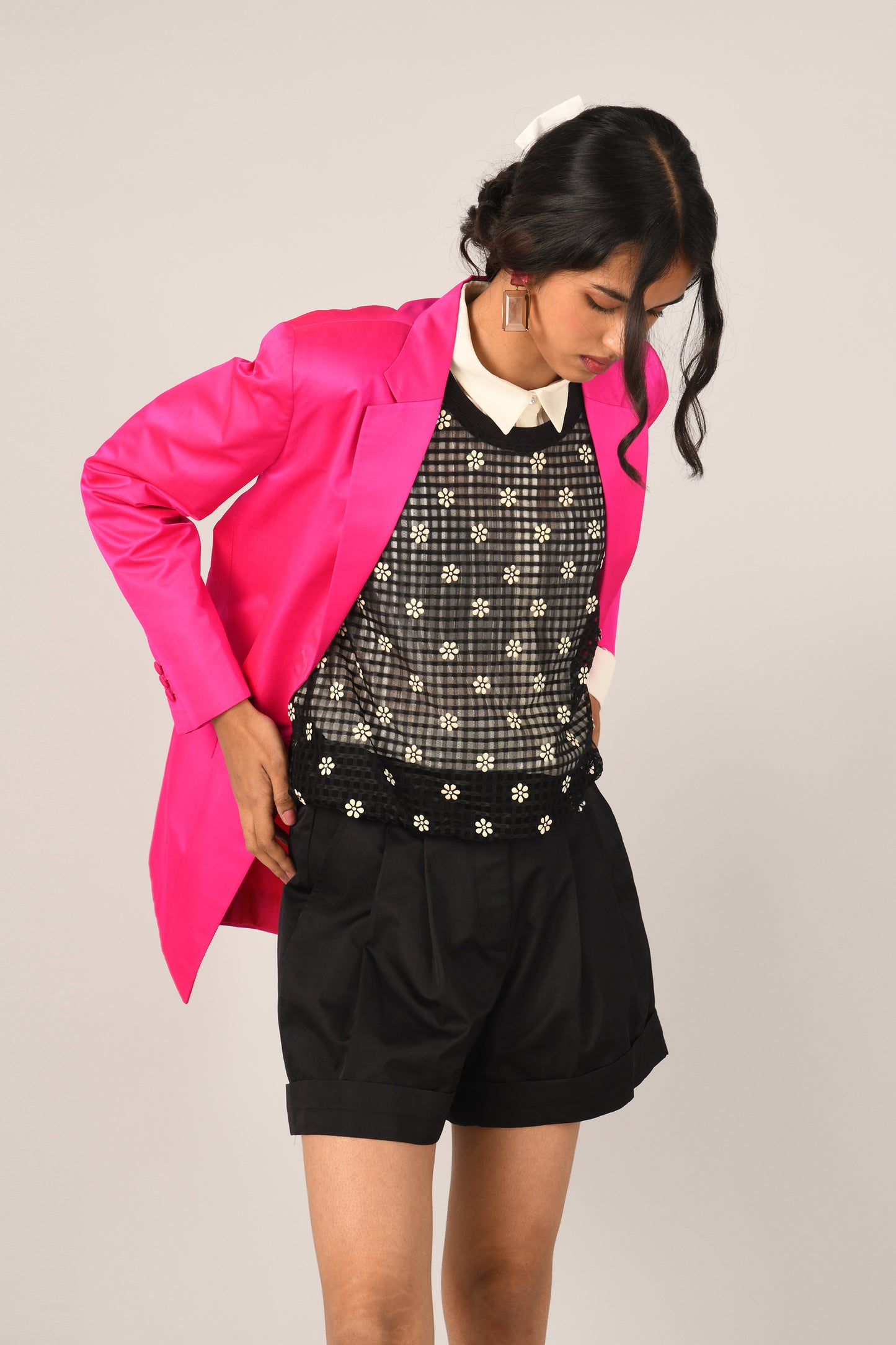 BRUNONII SINGLE BREAST JACKET