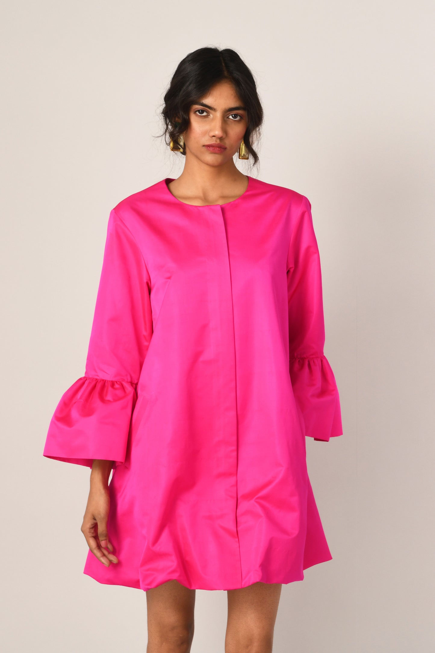 RUGOSA ZIPPER DRESS