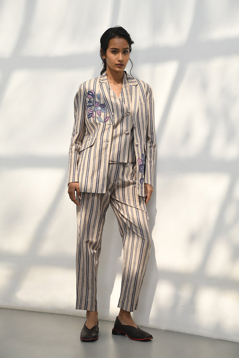 CHORIO STRIPE PANTS