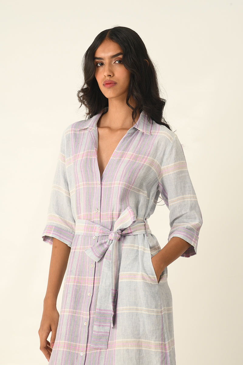 Montana Check Dress