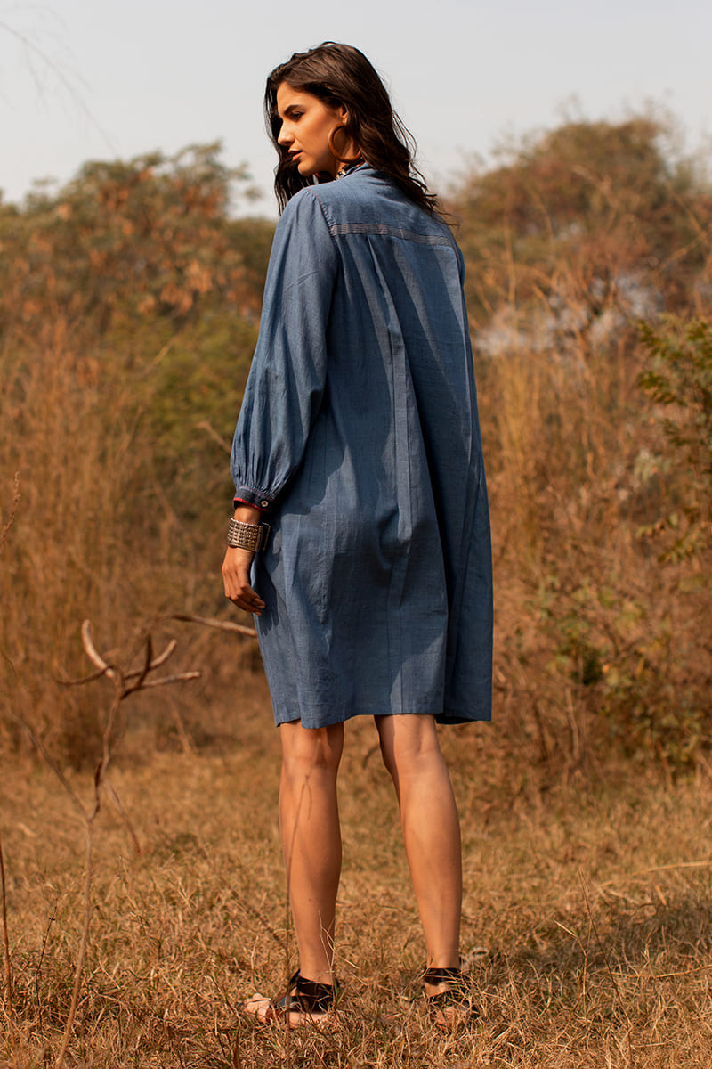 KEITH SMOCKED TUNIC