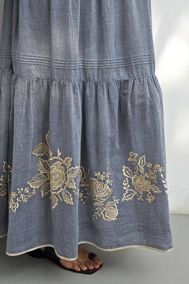 PAPIGO EMBROIDERED DRESS