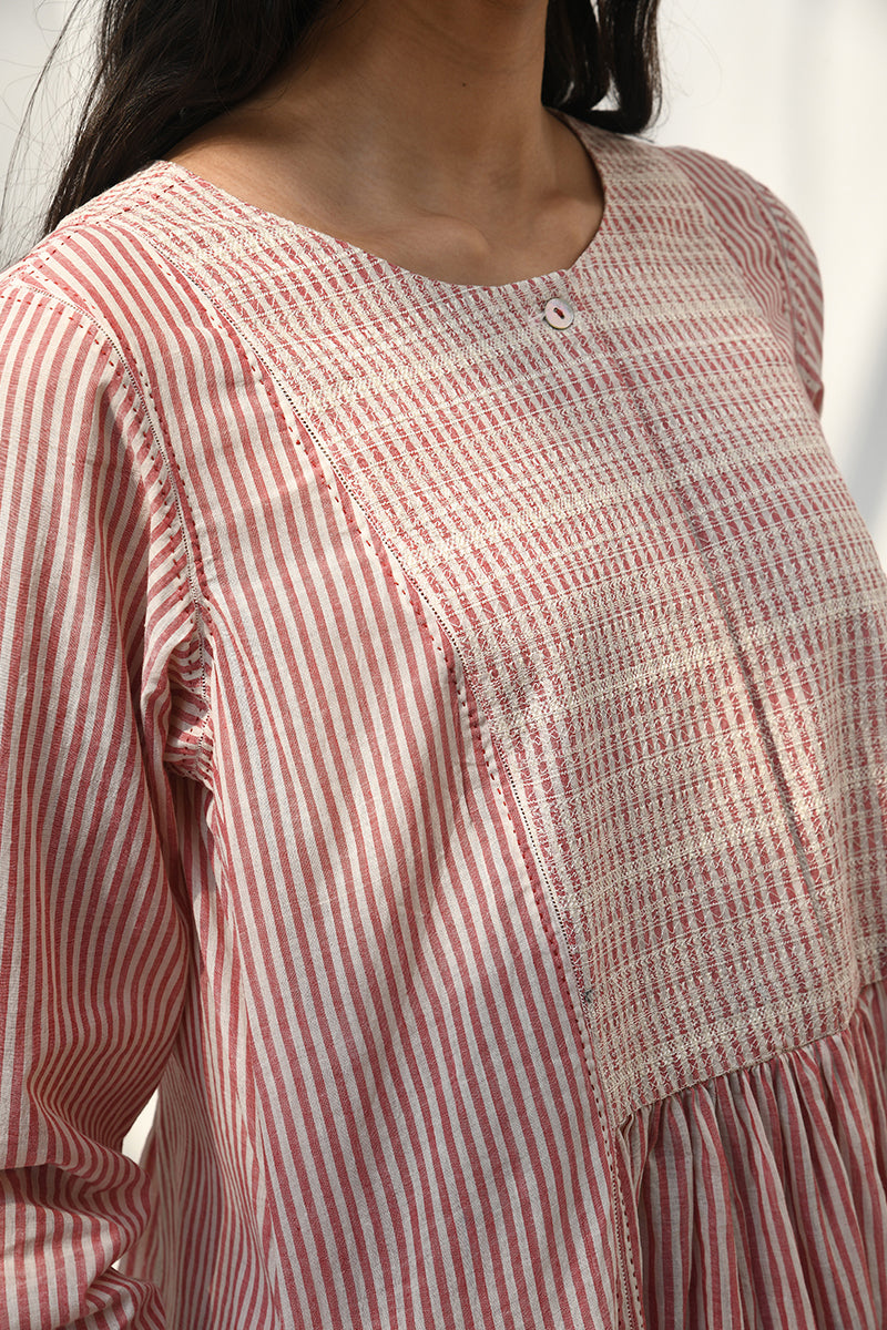PELION STRIPE DRESS