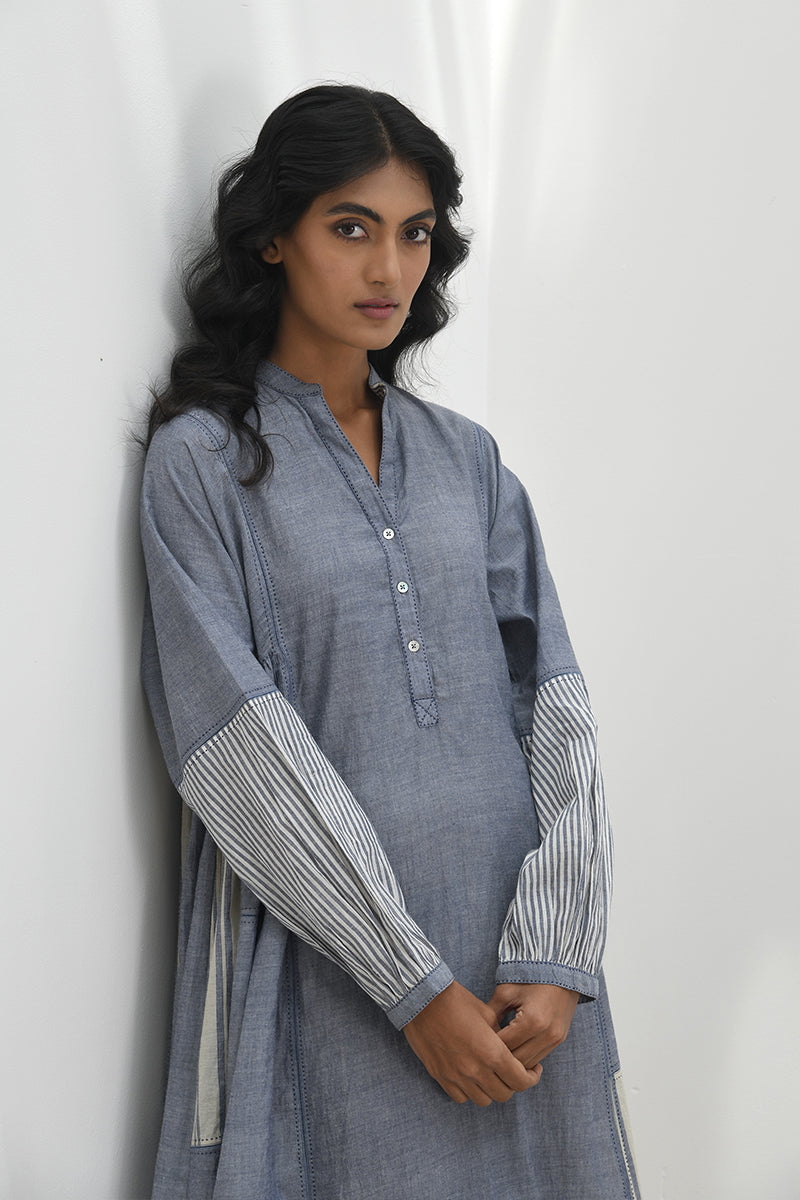 MONZA HANDLOOM TUNIC DRESS