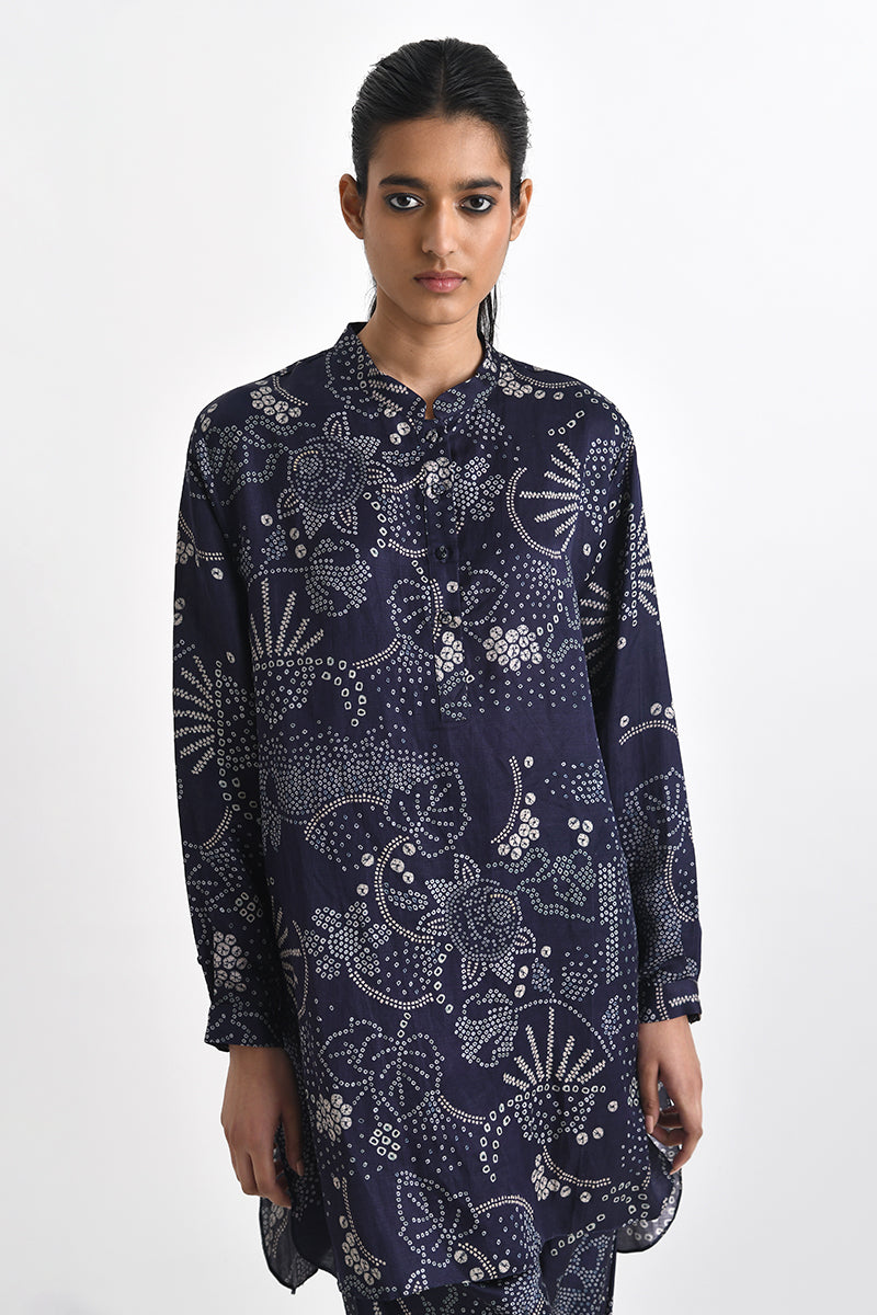 PARIA PRINTED TUNIC PANT SET