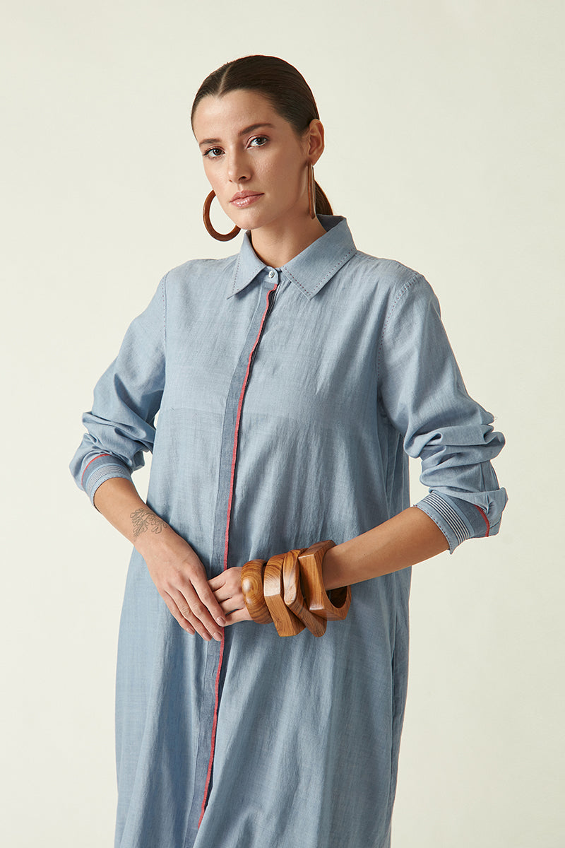 PATRICIA COLLARED TUNIC