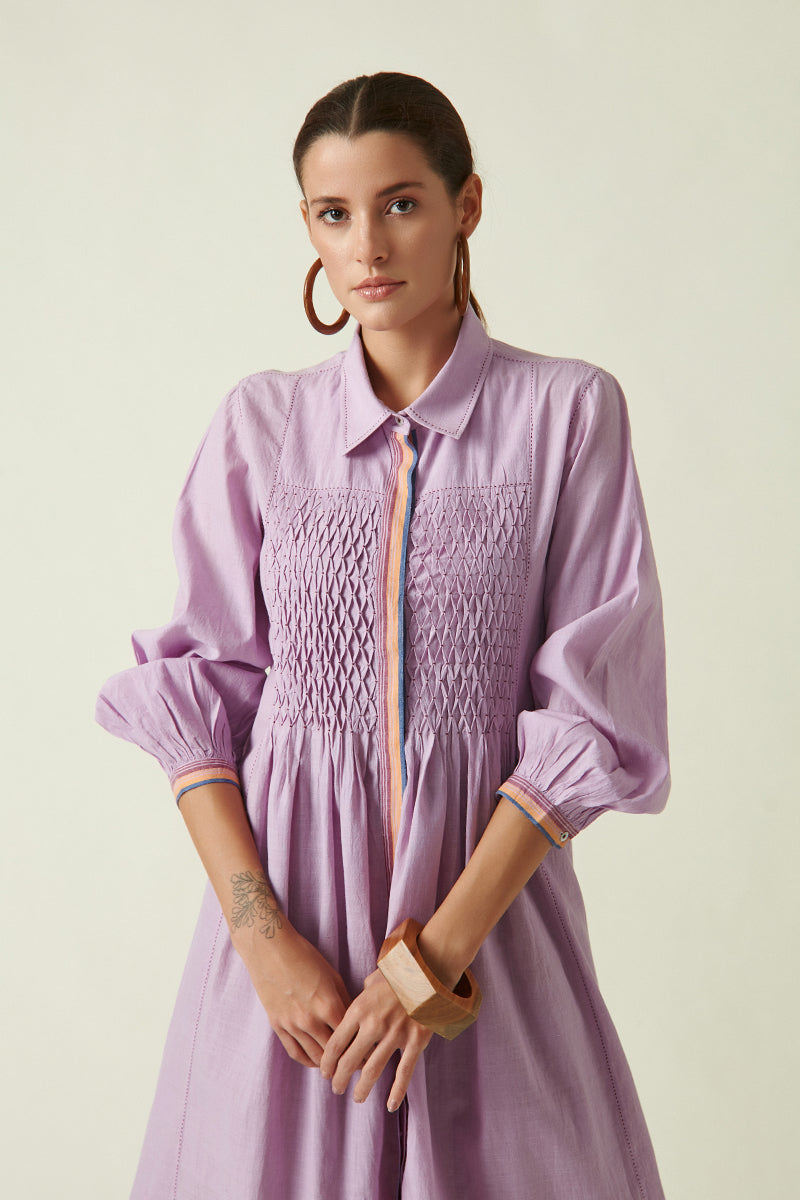 JASON SMOCKING TUNIC