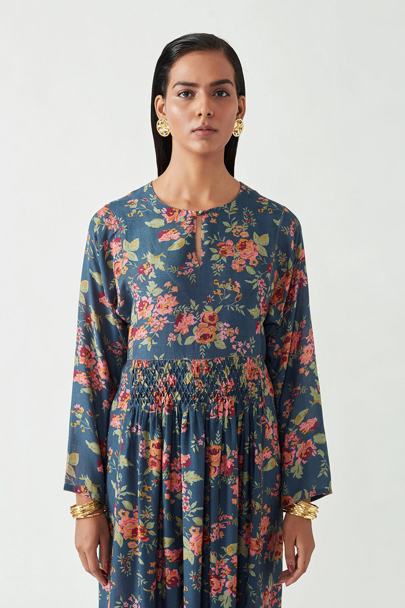 PEPITA PRINTED DRESS