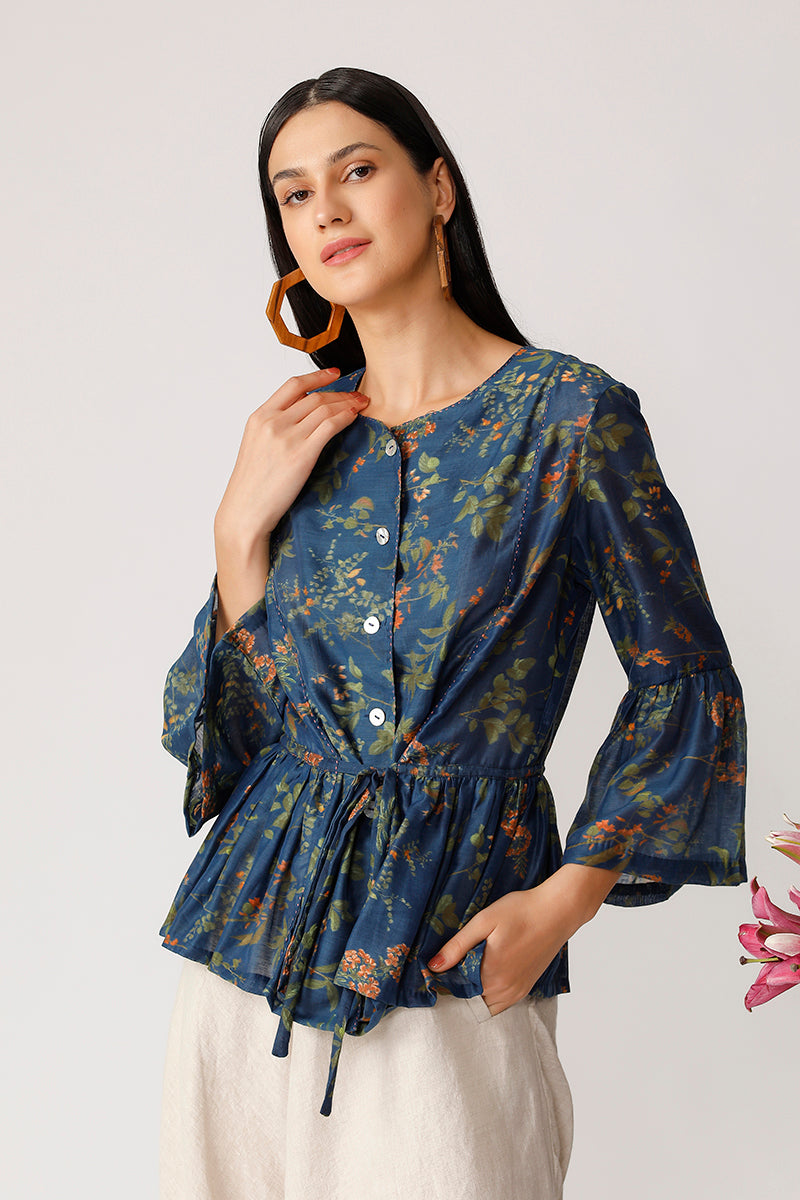 CLOVER PEPLUM TOP