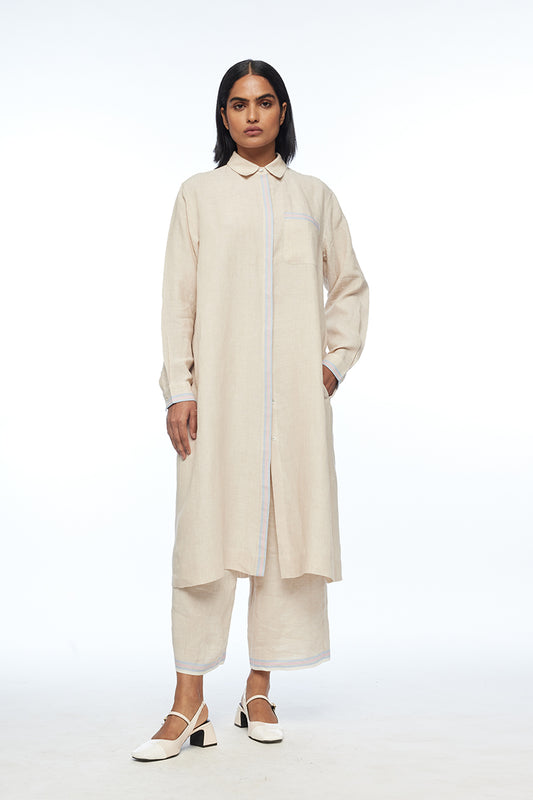 Polyantha Front Open Tunic