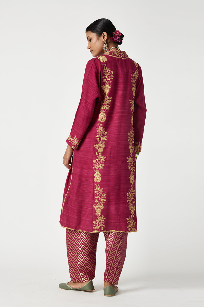 Akilah Embroidered Kurta Set (2Pcs)