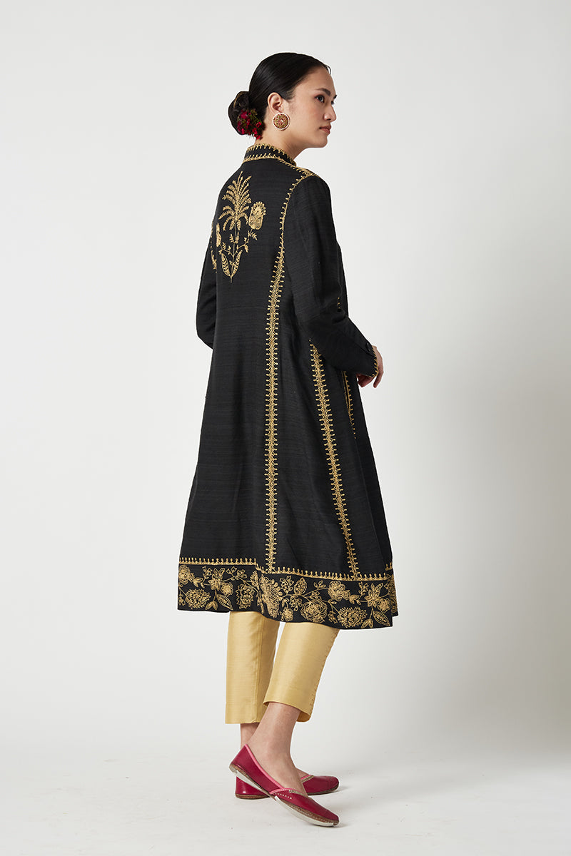 Karyme Embroidered Jacket Set (2Pcs)