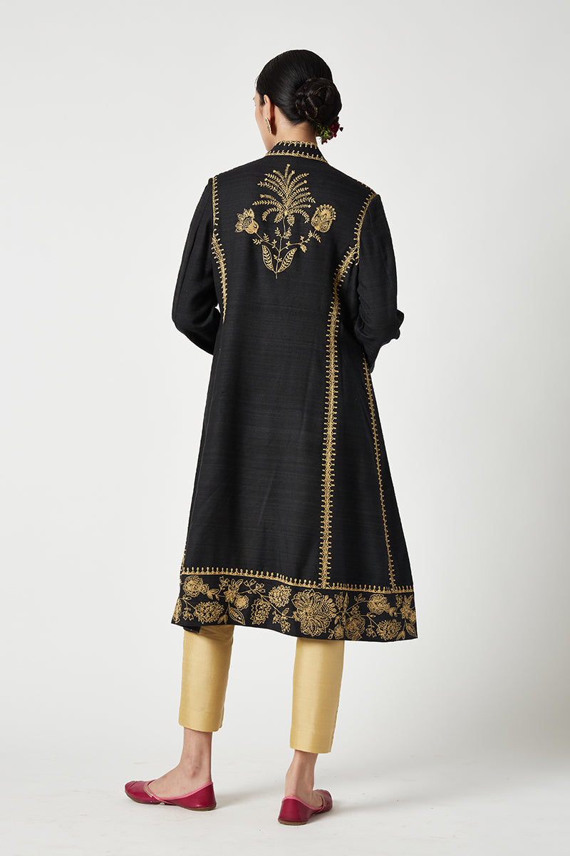 Karyme Embroidered Jacket Set (2Pcs)