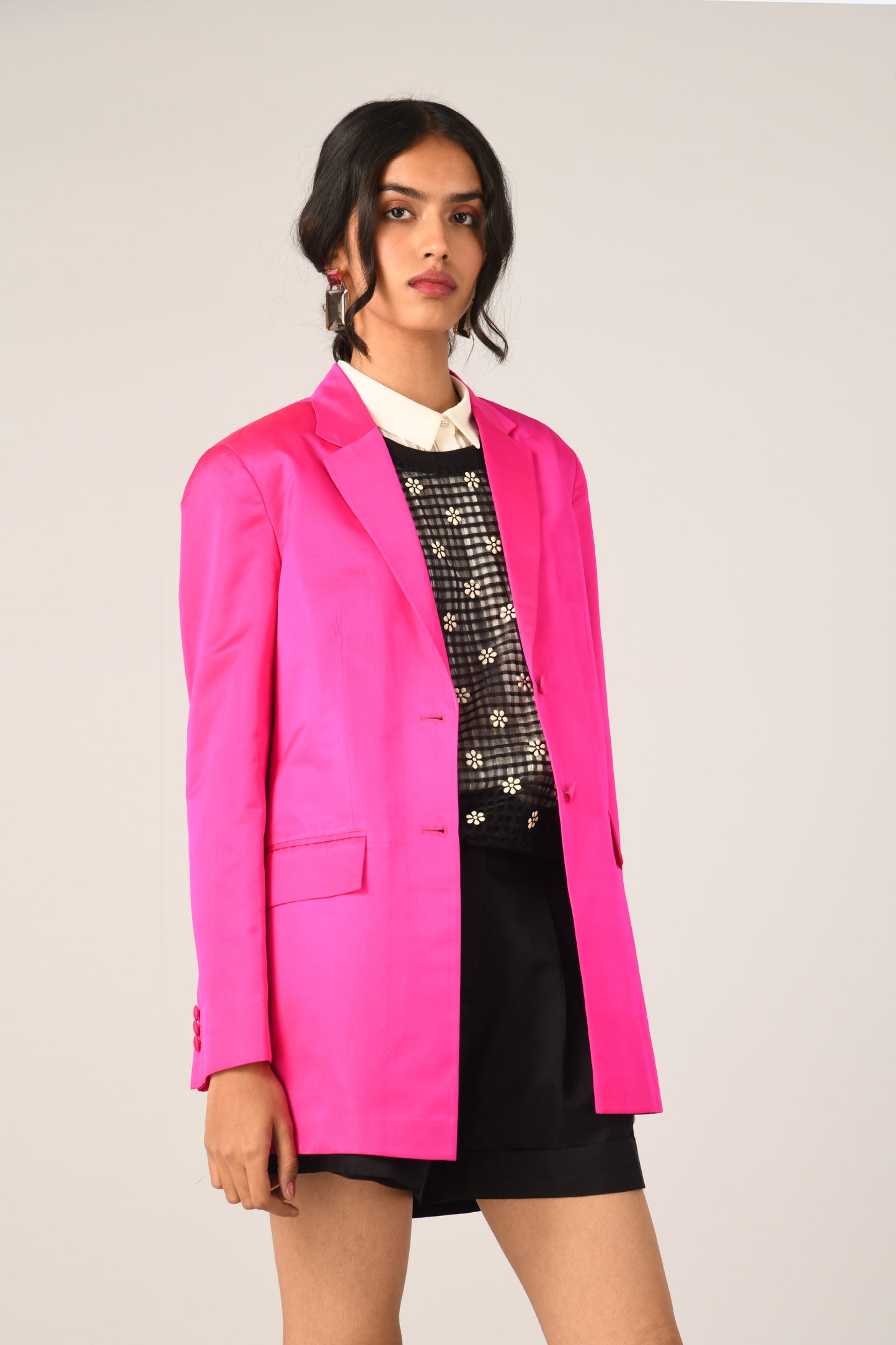 BRUNONII SINGLE BREAST JACKET