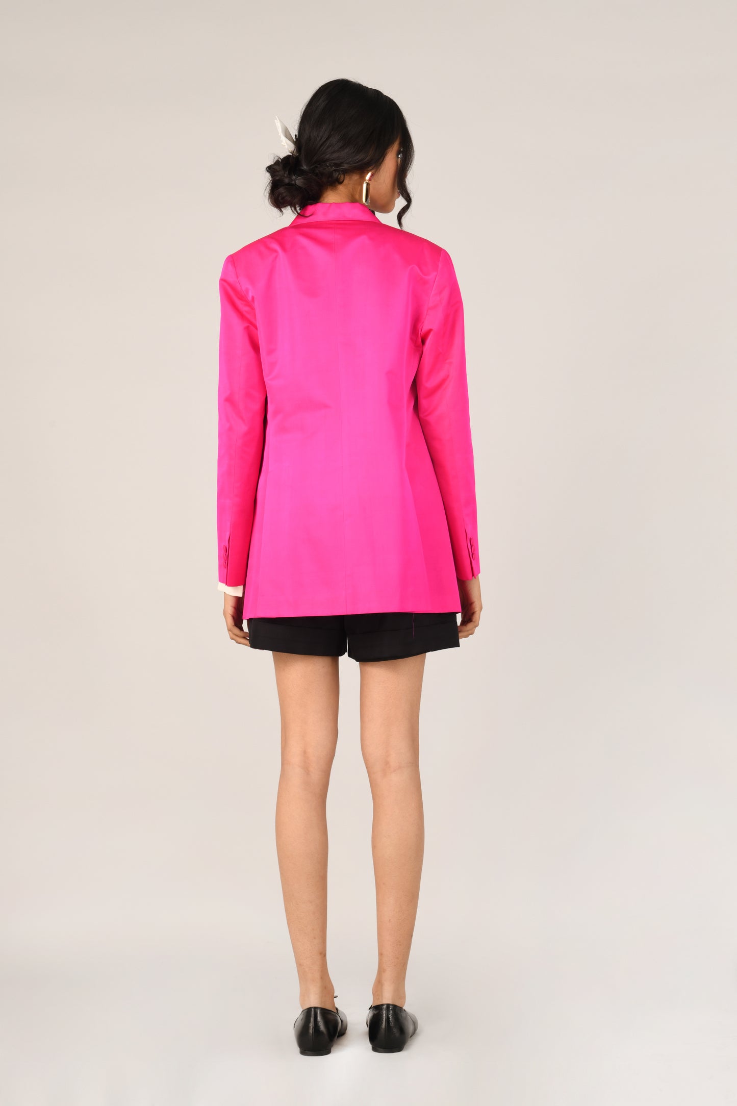 BRUNONII SINGLE BREAST JACKET