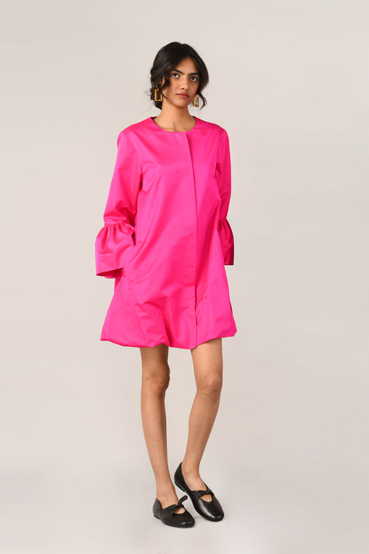 RUGOSA ZIPPER DRESS