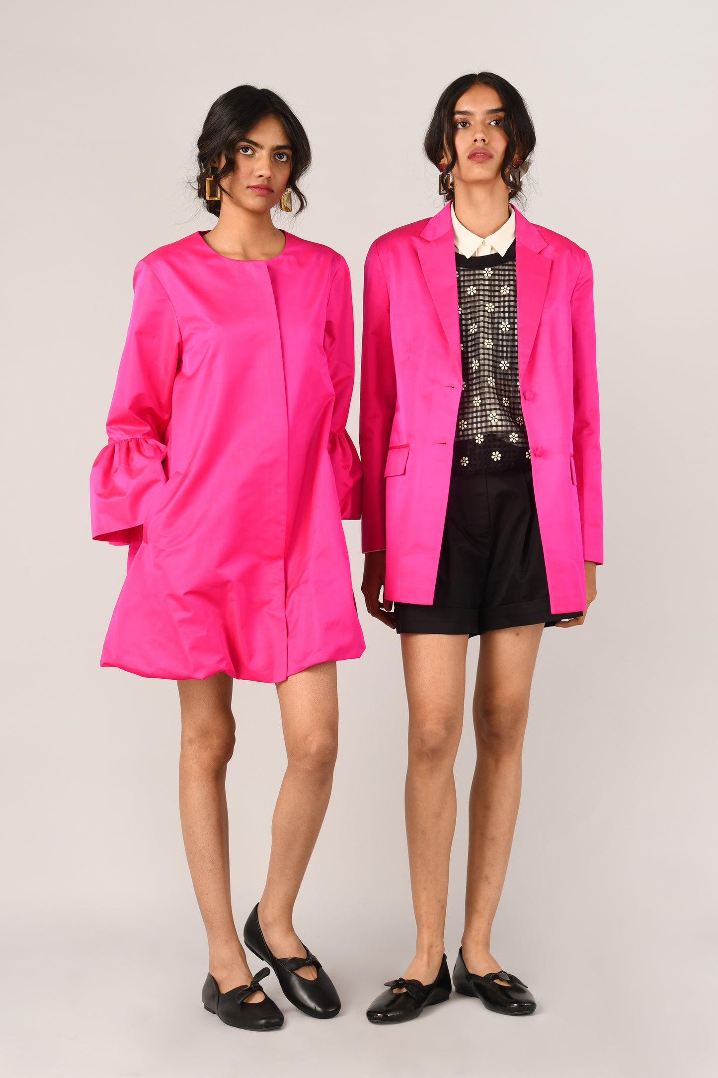 RUGOSA ZIPPER DRESS