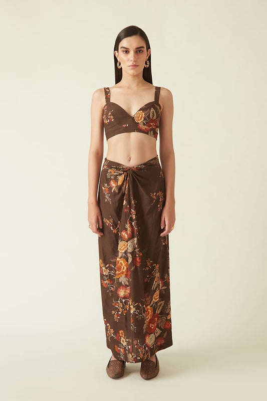 RINJANI PRINTED SKIRT