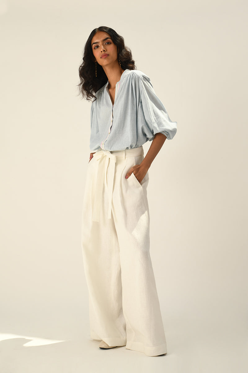 Sabinii Smocking Shirt
