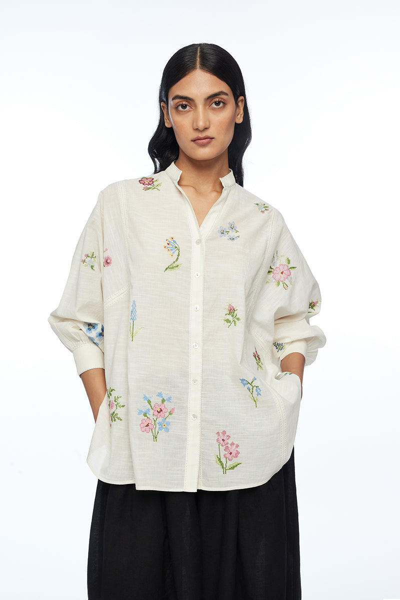 Eglantyne Panelled Shirt