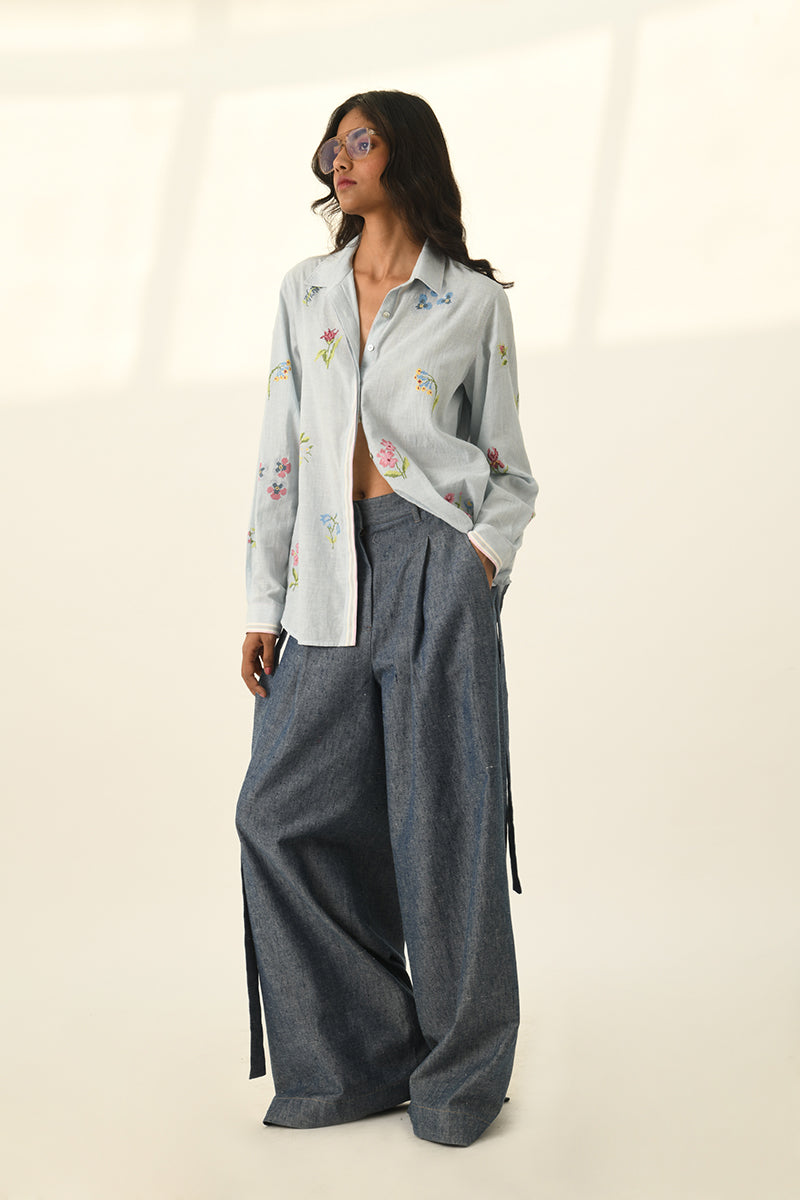 Glabrifolia Cross Stitch Shirt
