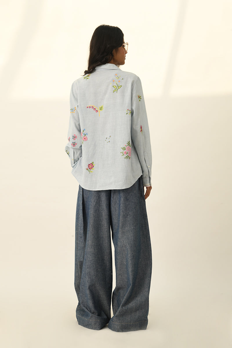 Glabrifolia Cross Stitch Shirt