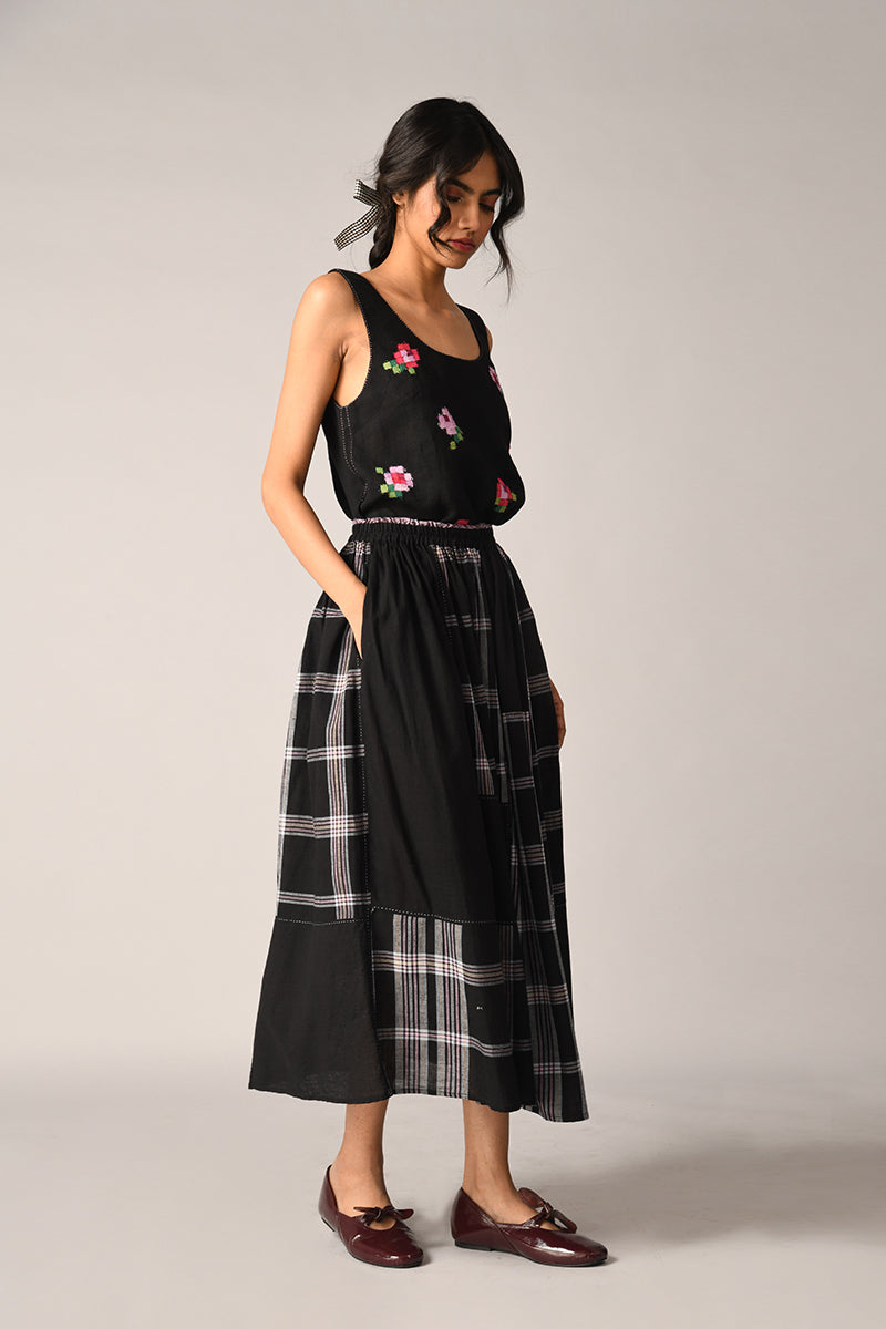Coziae Patchwork Skirt