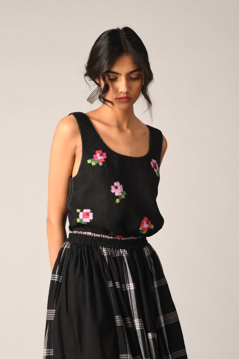 Coziae Patchwork Skirt