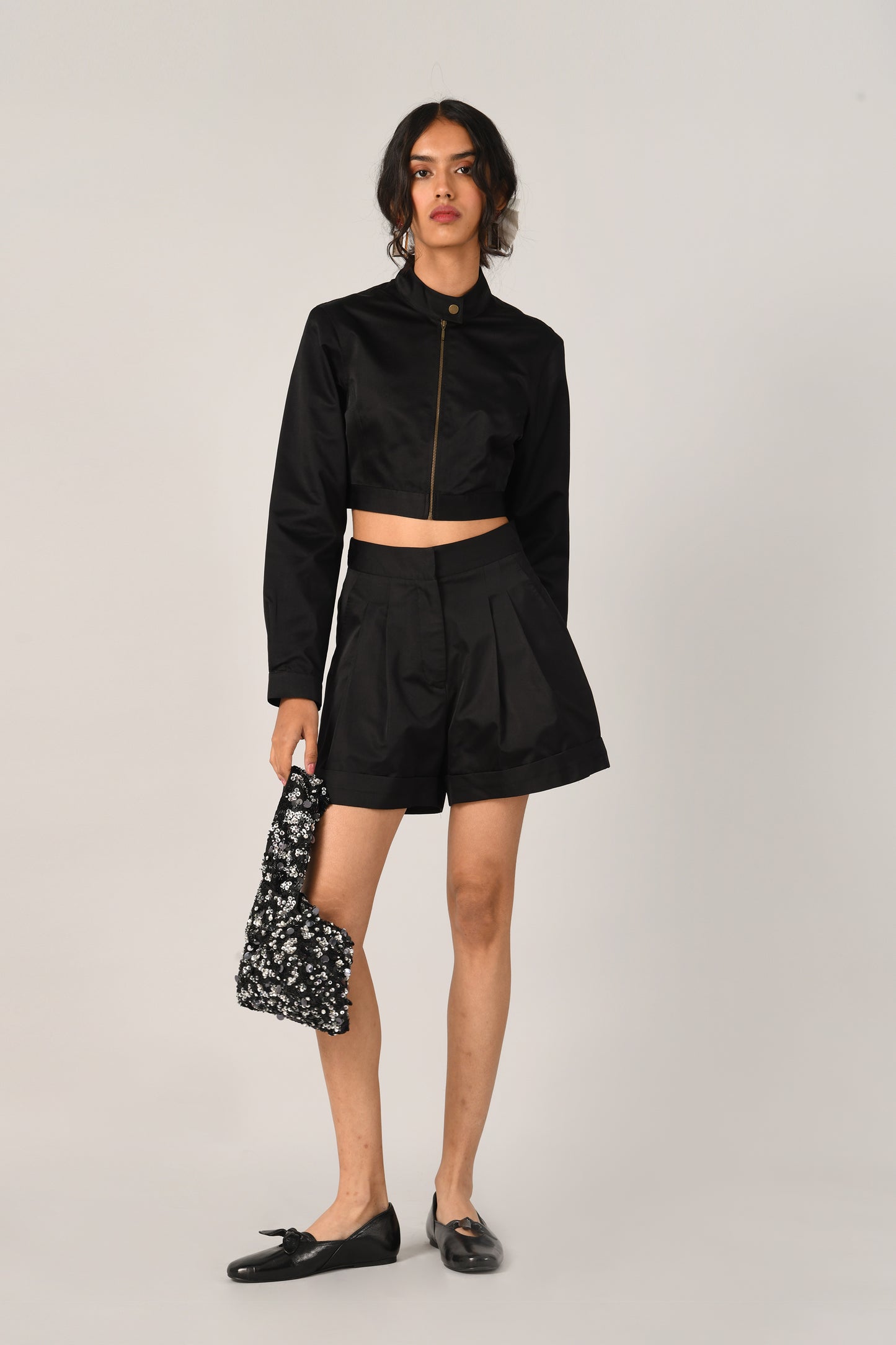 EUDICOT CROP JACKET