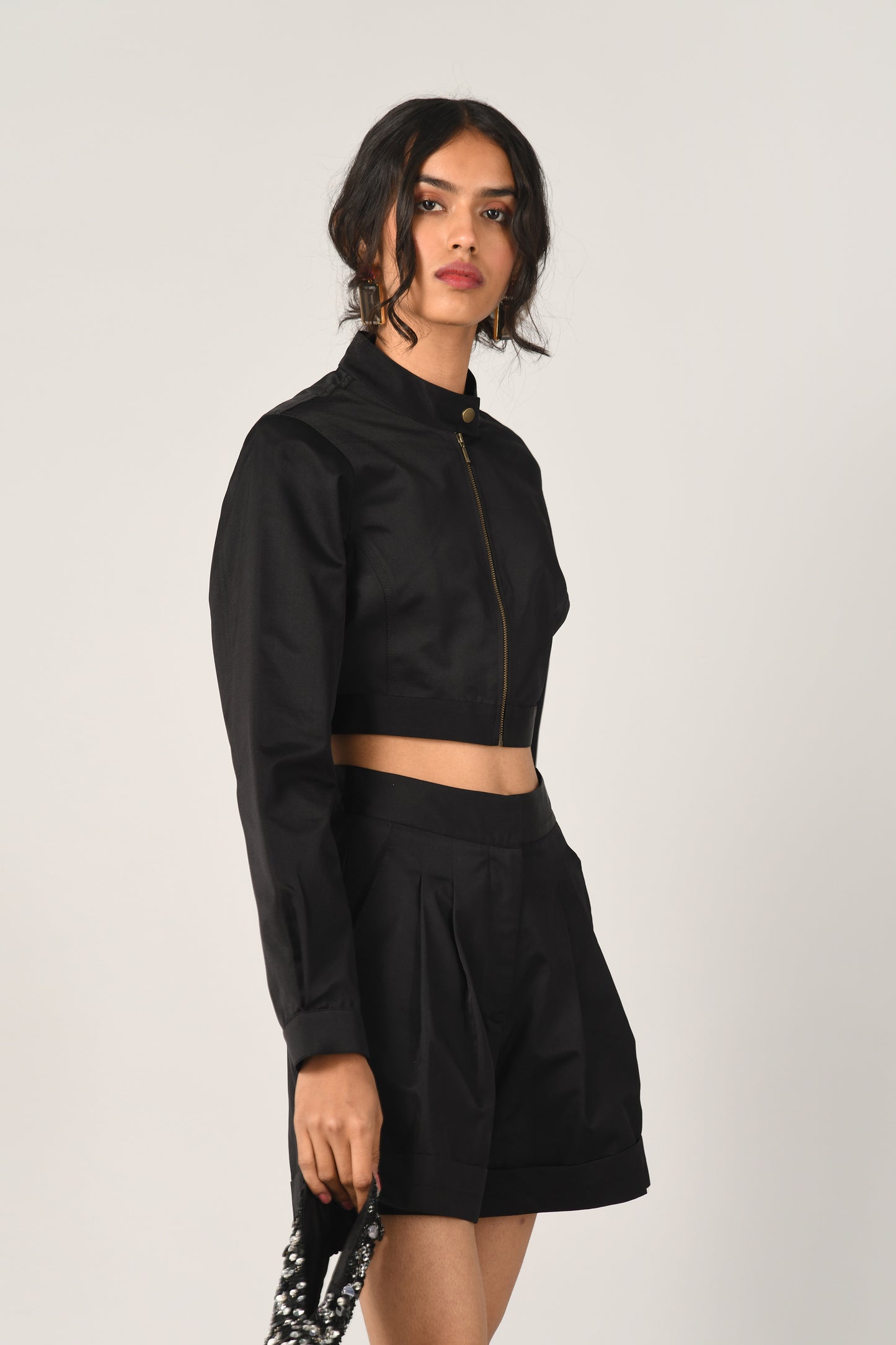 EUDICOT CROP JACKET