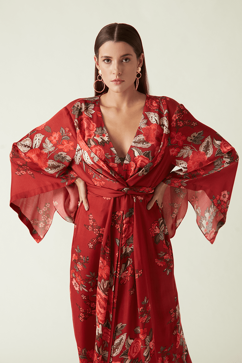 ABONG PRINTED DRESS