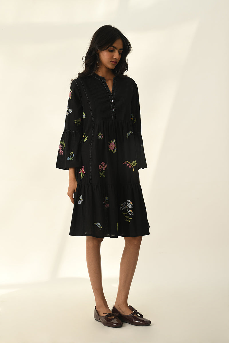 Elina Tiered Short Dress
