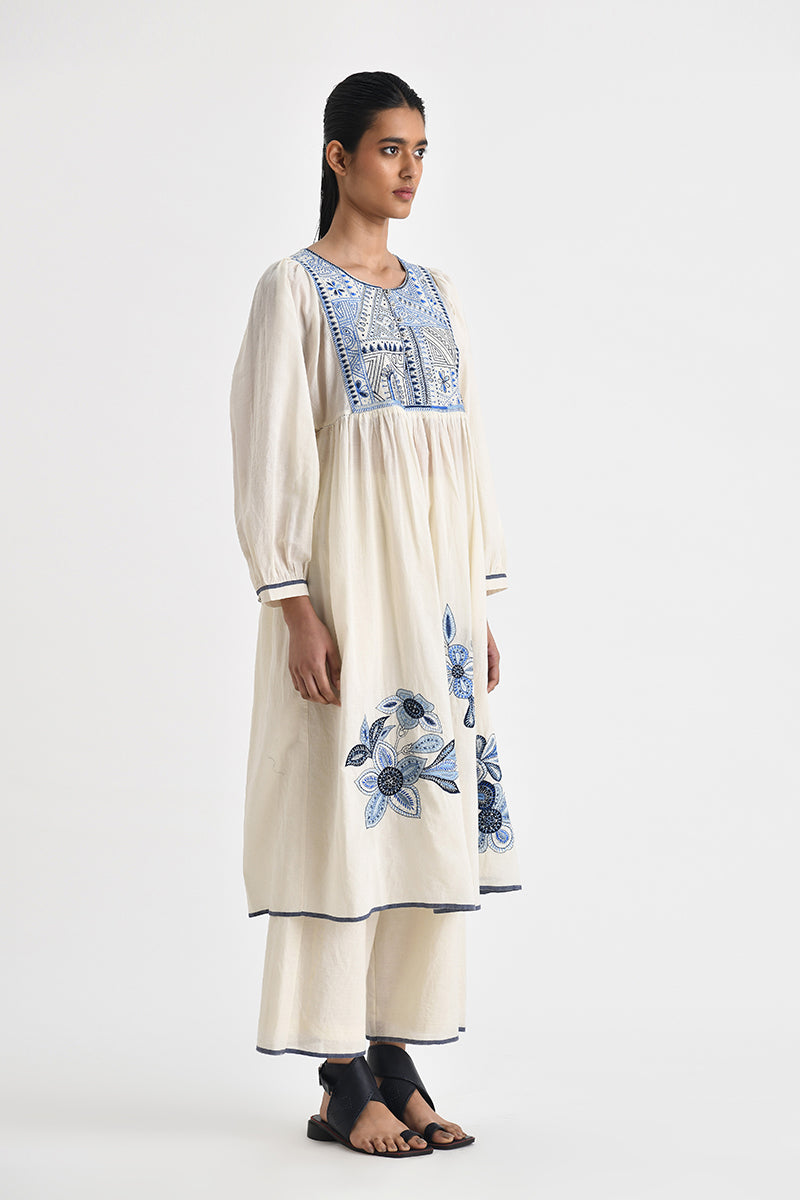 ADRIA EMBROIDERED DRESS