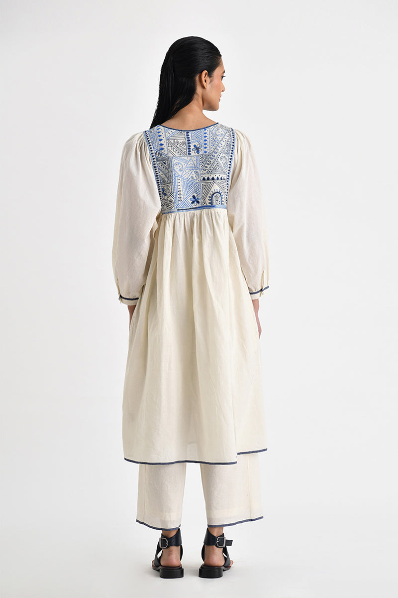 ADRIA EMBROIDERED DRESS
