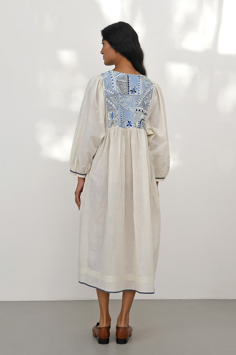 ADRIA EMBROIDERED DRESS
