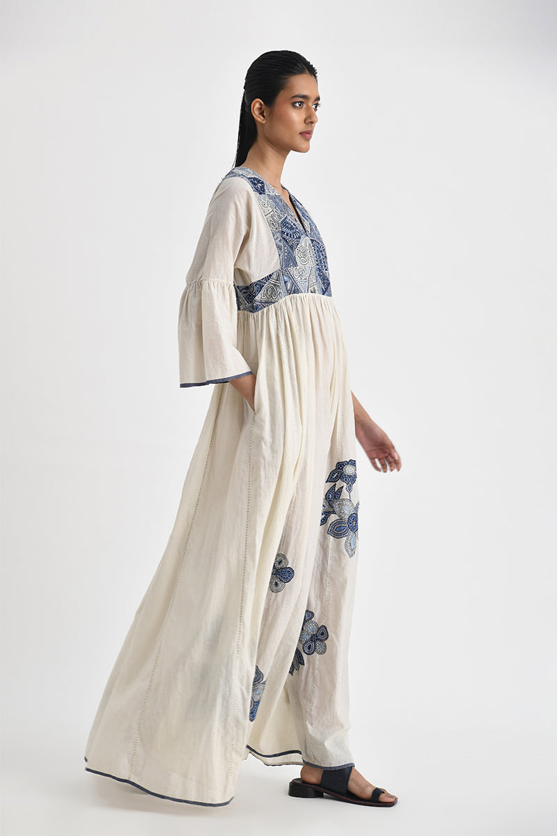 OPATIJA FLORAL EMBROIDERD DRESS