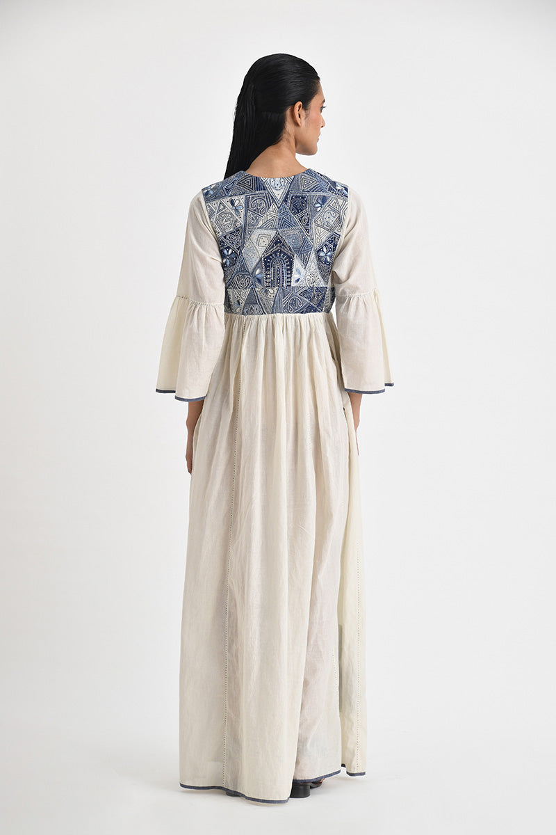 OPATIJA FLORAL EMBROIDERD DRESS
