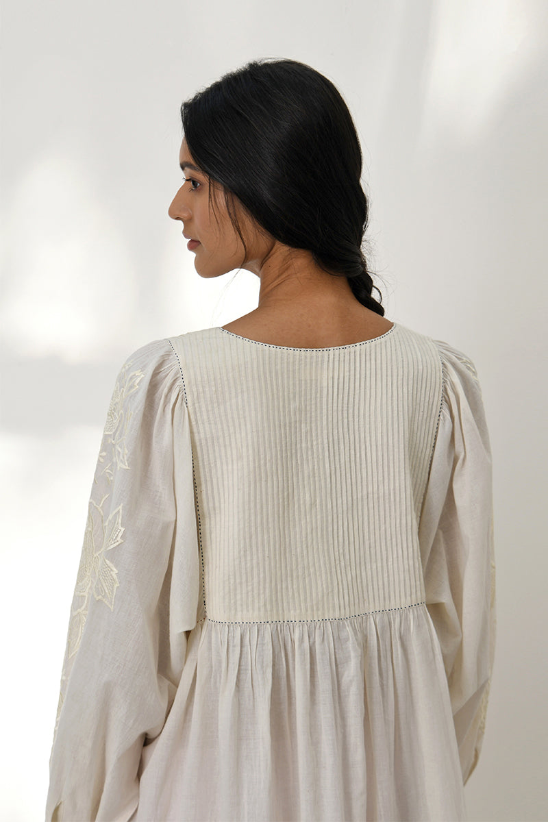 PISTOIA EMBROIDERED DRESS