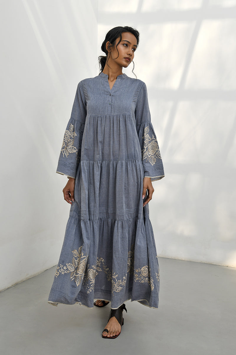 PAPIGO EMBROIDERED DRESS
