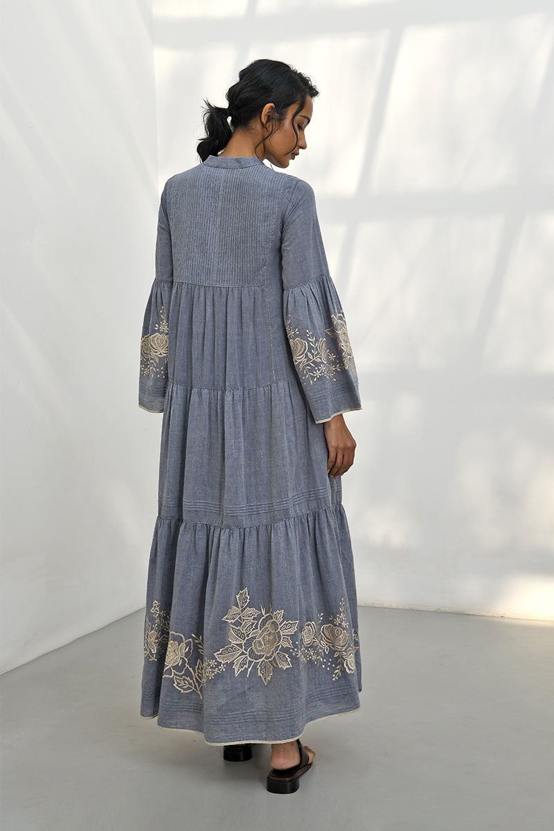 PAPIGO EMBROIDERED DRESS