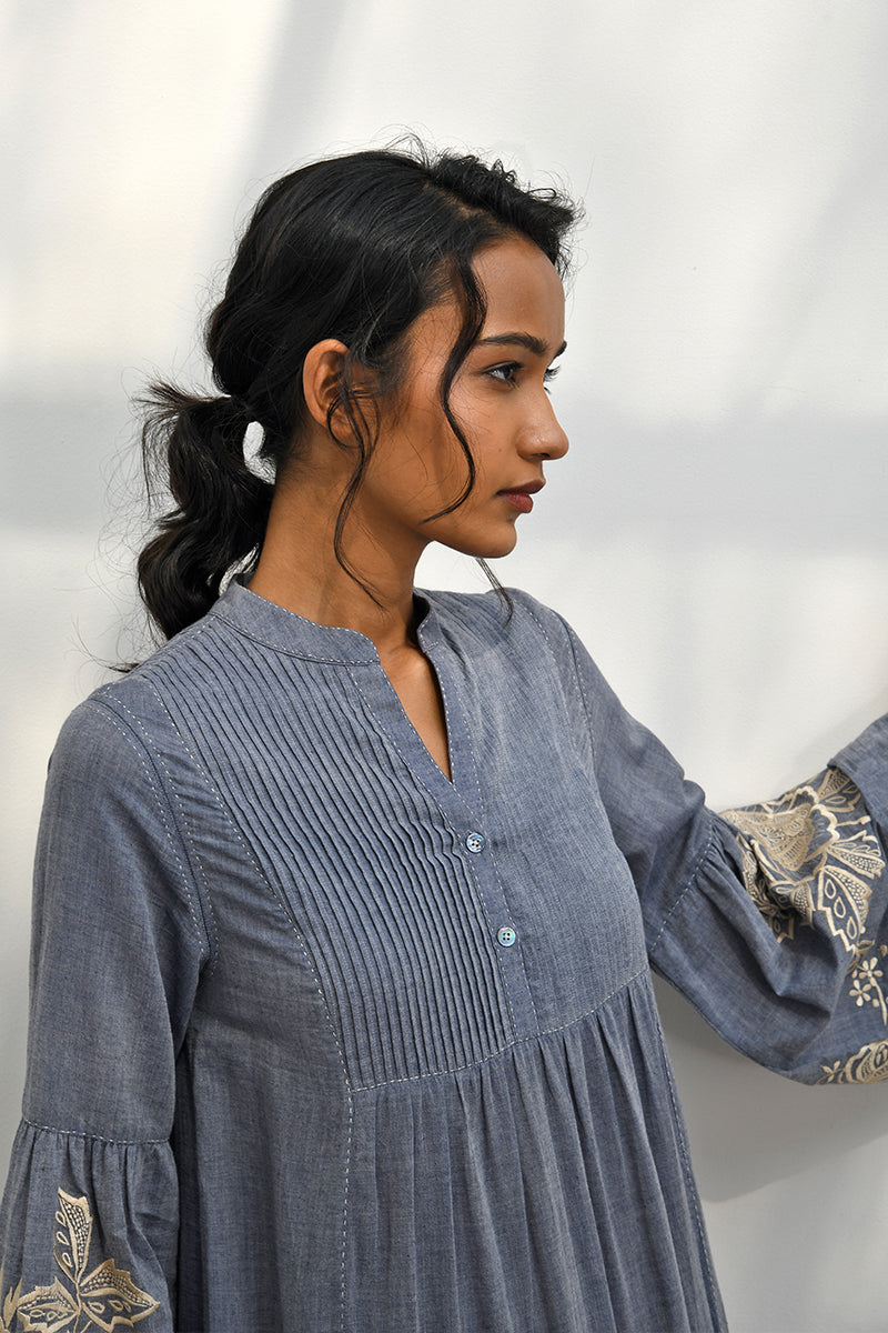 PAPIGO EMBROIDERED DRESS