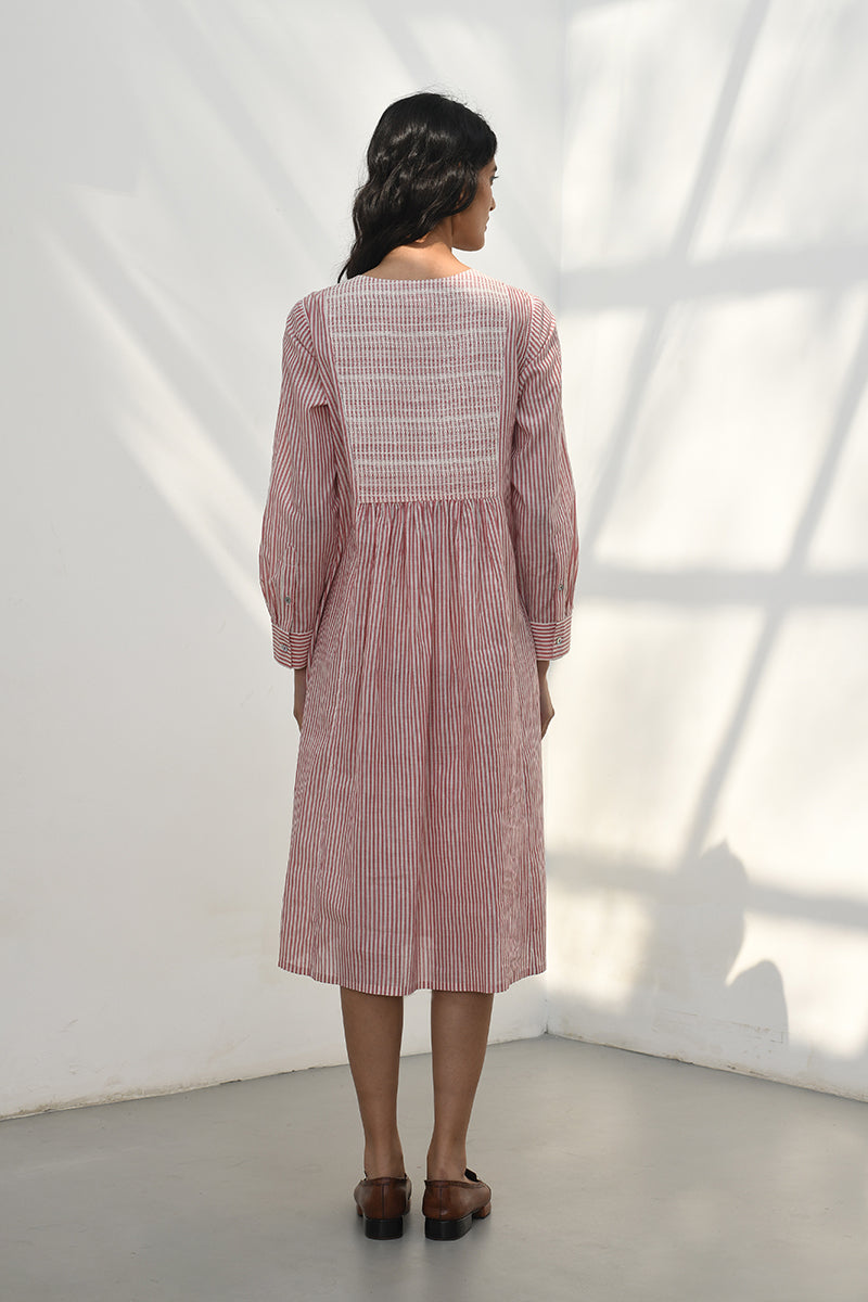 PELION STRIPE DRESS