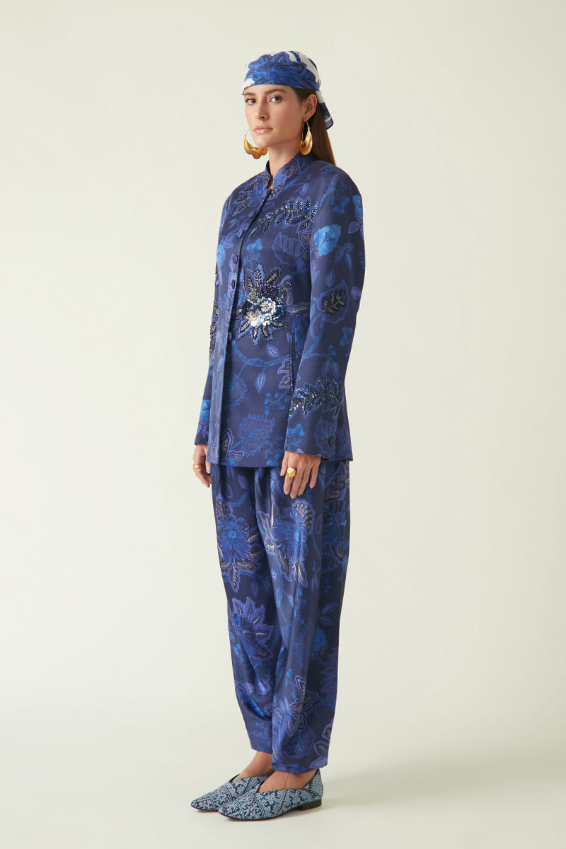 MUTURI PRINTED EMBELLISHED JACKET