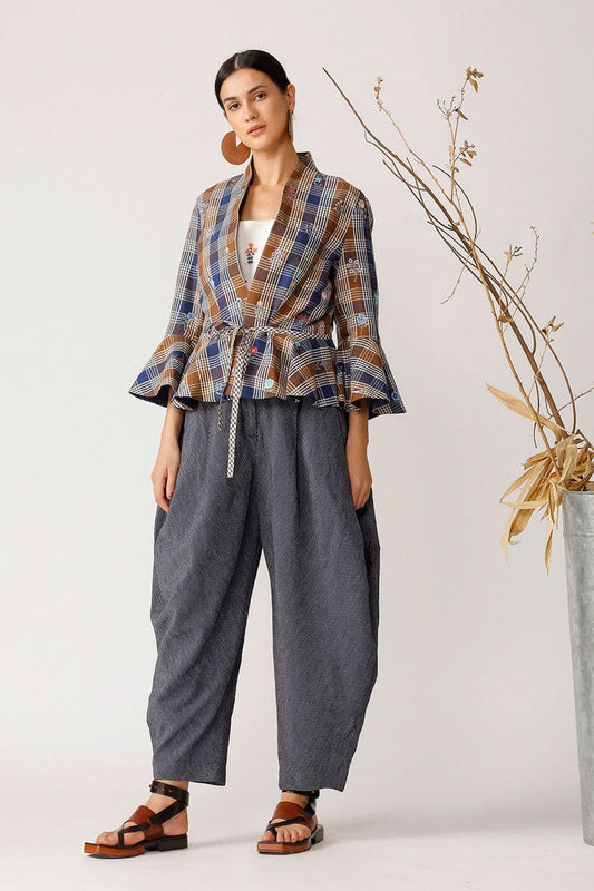 ZEN PEPLUM SHORT JACKET