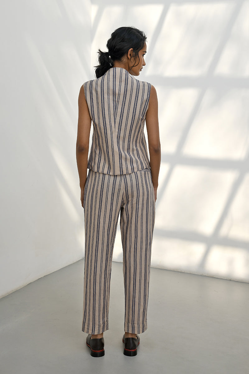 ELATOS STRIPE WAISTCOAT