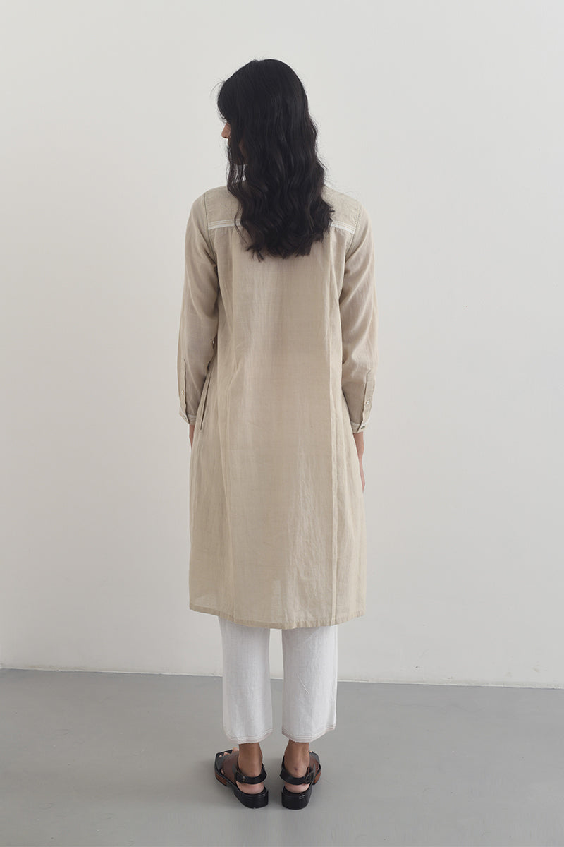 BRESCIA SMOCKED TUNIC
