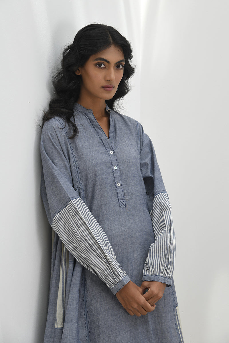 MONZA HANDLOOM TUNIC DRESS