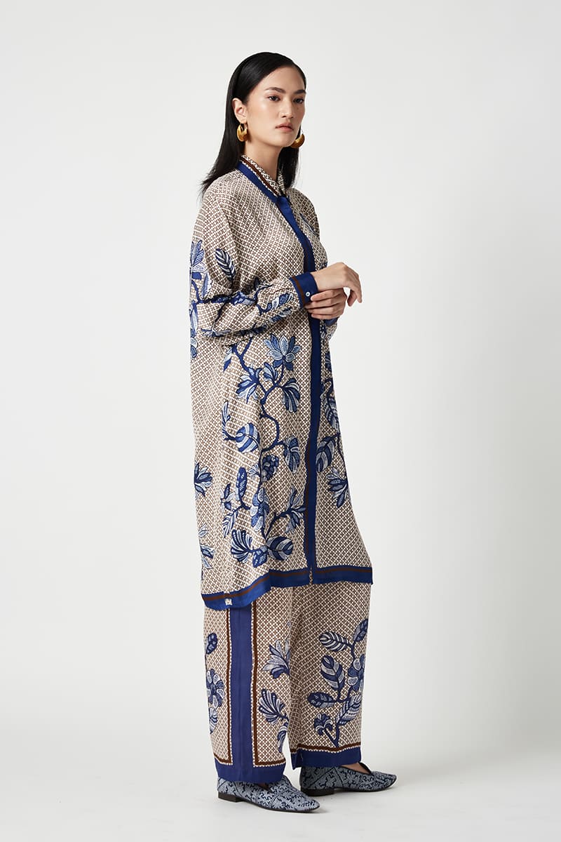 Bangka Printed Kurta  Set (2PCS)