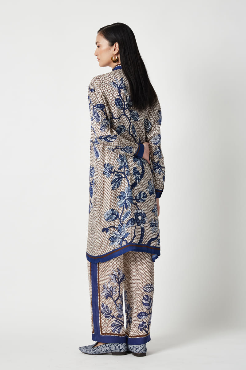 Bangka Printed Kurta  Set (2PCS)